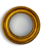 Antique Gold Medium Round Wall Mirror