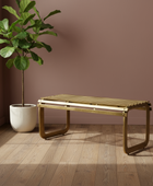 Antique_Gold_Metal_Bench