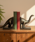 AntiquedDinosaurBookends