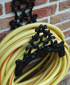 Antiqued Metal Garden Hose Holder - The Farthing