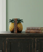 Antiqued Metal Pineapple Bookends