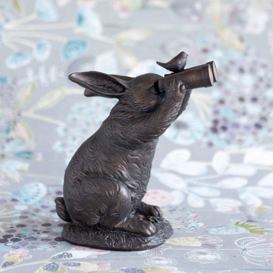 Antiqued Searching Rabbit Ornament - The Farthing