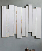 Art Deco Inspired Bevelled Panels Wall Mirror