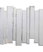 Art Deco Inspired Bevelled Panels Wall Mirror 1