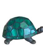 Art Nouveau Green Tiffany Tortoise Table Lamp