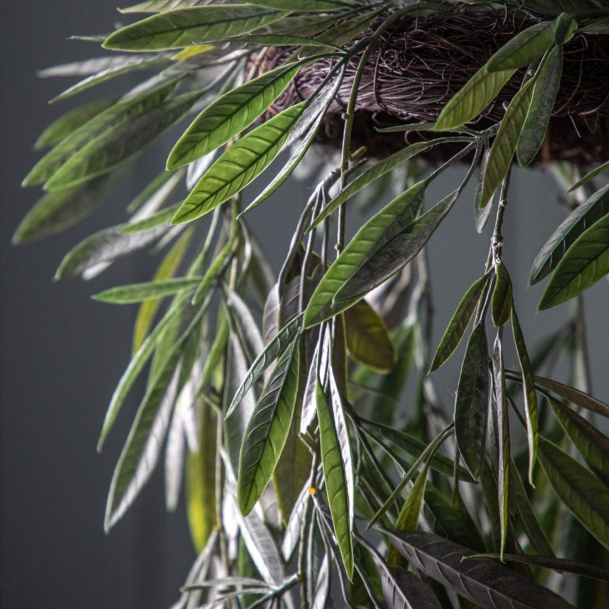 Artificial Eucalyptus Hanging Wreath - The Farthing