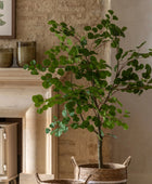 Artificial Green Potted Eucalyptus Tree | Farthing