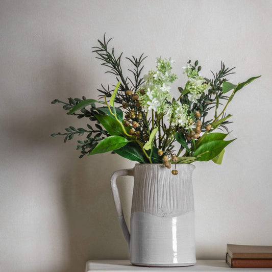 Artificial Mixed Greenery Arrangement - The Farthing