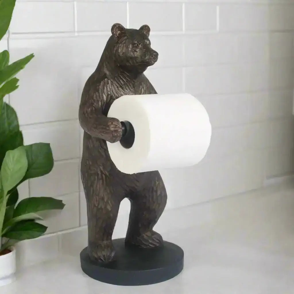 Benny Bear Toilet Roll Holder