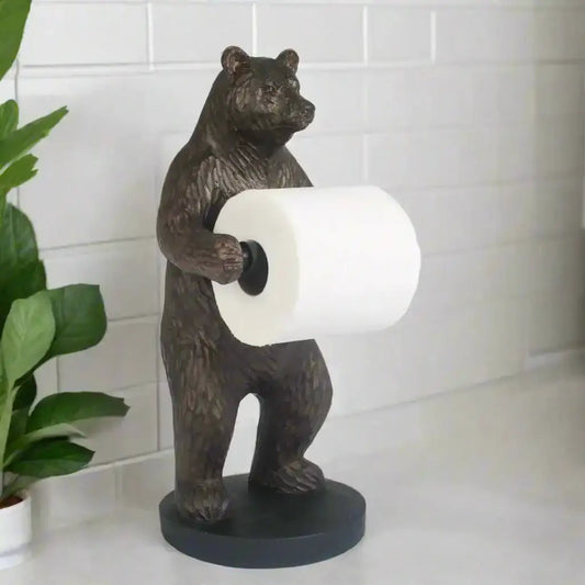Benny Bear Toilet Roll Holder