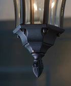 Bevelled Glass Outdoor Pendant