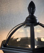 Bevelled Glass Outdoor Wall Light
