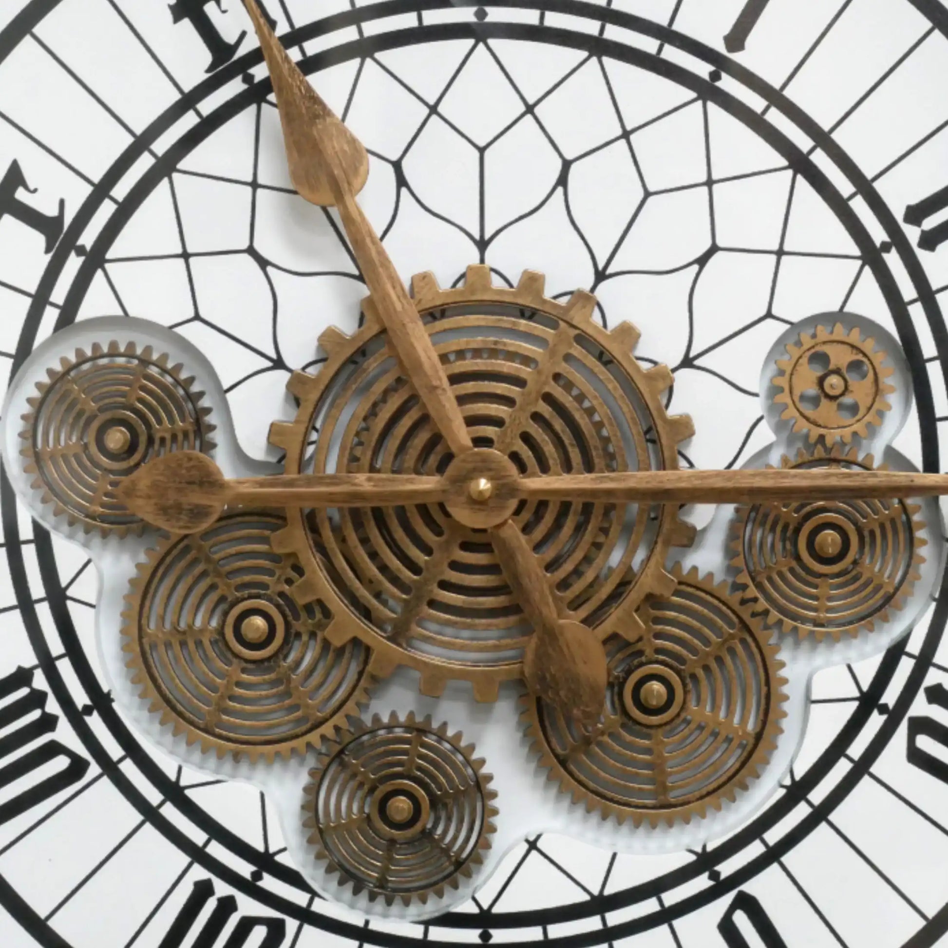Big Ben Cogs Wall Clock - 53cm