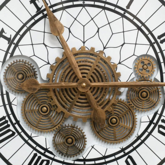 Big Ben Cogs Wall Clock - 53cm