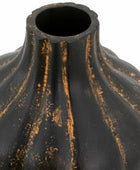 Black Aged Patina Vase Set 1