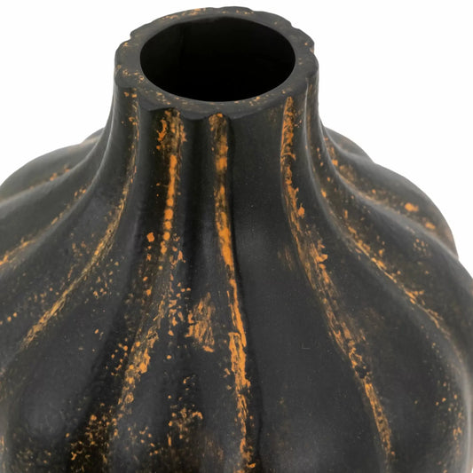 Black Aged Patina Vase Set 1