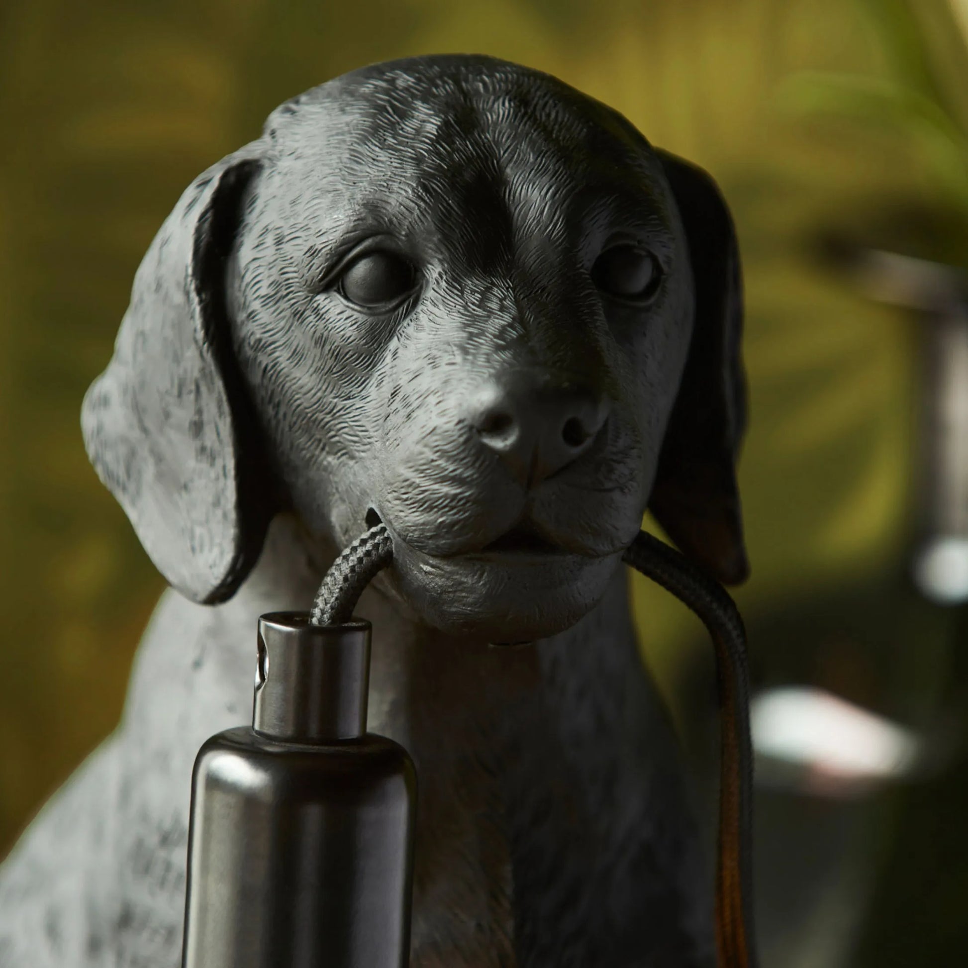 Black Labrador Puppy Table Lamp 65