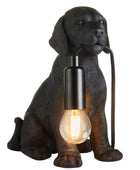 Black Labrador Puppy Table Lamp 5