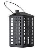 Black Metal House Lantern 1