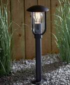 Black Outdoor Standing Post Light - The Farthing