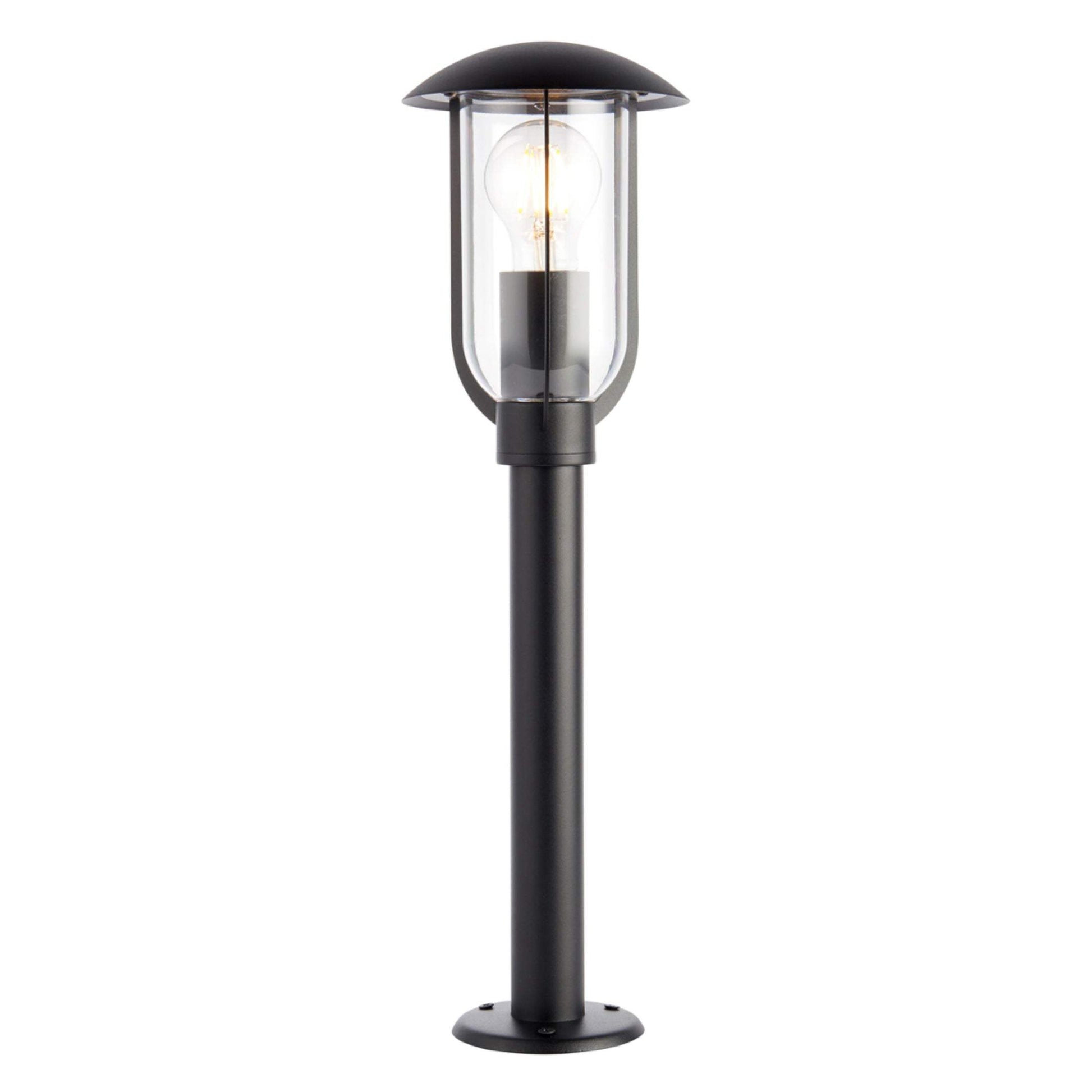 Black Outdoor Standing Post Light - The Farthing