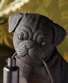 Black Pug Table Lamp