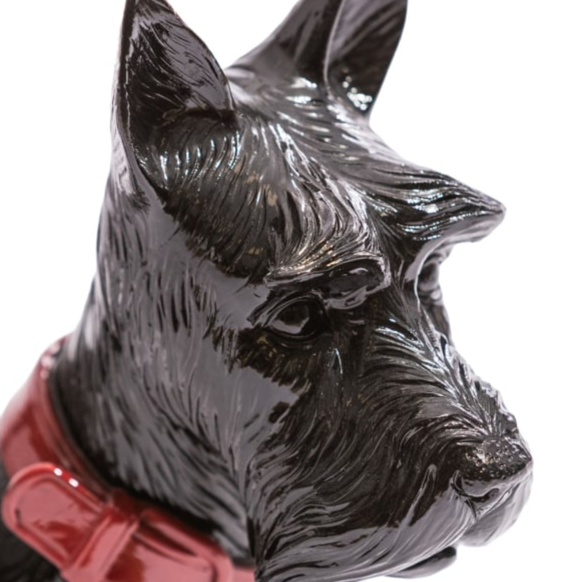Black Scottish Terrier Dog Coin Bank 3