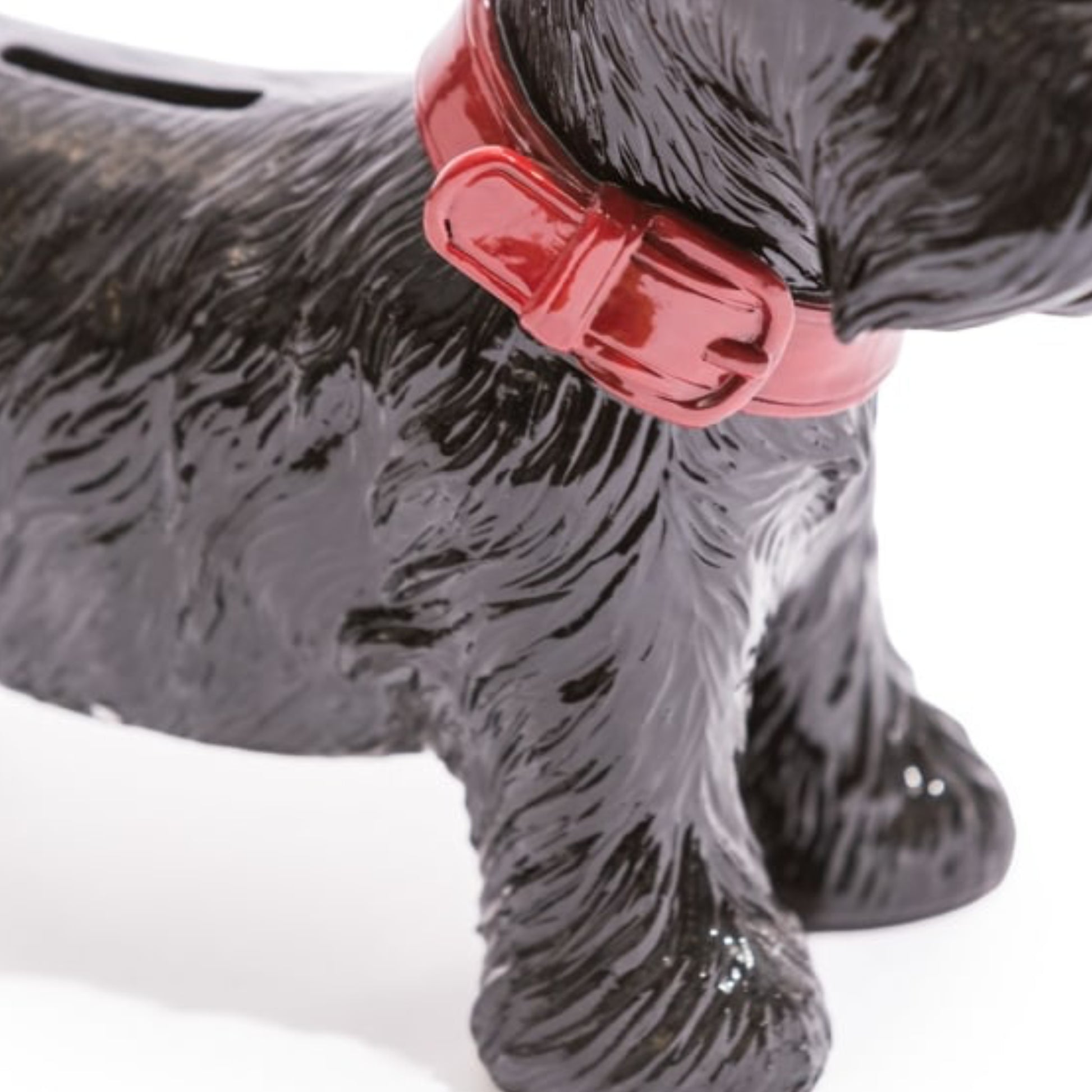 Black Scottish Terrier Dog Coin Bank 5