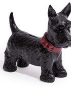 Black Scottish Terrier Dog Coin Bank 1