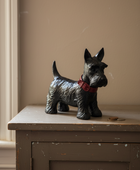 Black Scottish Terrier Dog Coin Bank 66