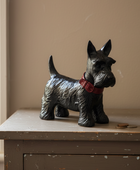 Black Scottish Terrier Dog Coin Bank