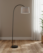 BlackSwanNeckandGreyShadeFloorLamp44