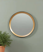 Black & Gold Deep Frame Wall Mirror