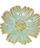 Blue Ceramic Flower Trinket Dish 5