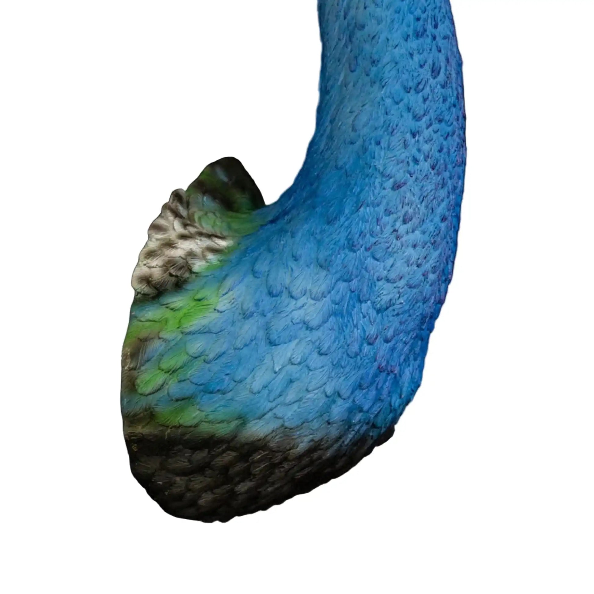 Blue Peacock Head Wall Decoration 6