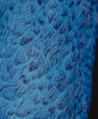 Blue Peacock Head Wall Decoration 