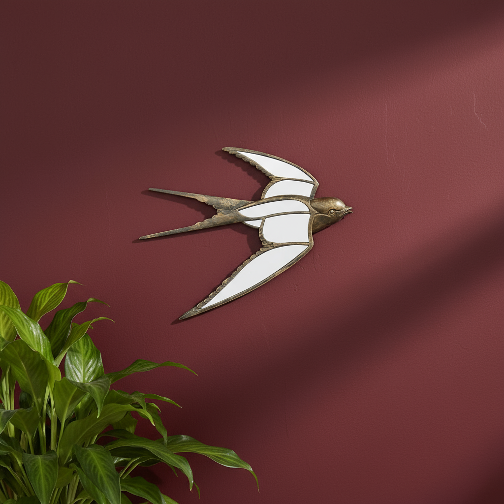 bird wall art at the farthing 