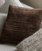 Brown Chenille Fabric Cushion