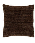 Brown Chenille Fabric Cushion 1