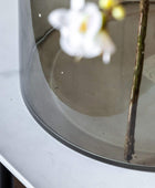 Brown Glass Cylinder Vase - The Farthing