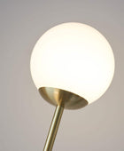 Brushed Gold Art Deco Floor Lamp - The Farthing