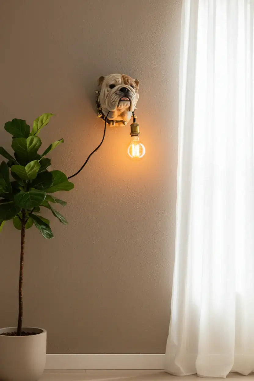 Bulldog Wall Light