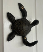 Burnished Bronze Turtle Wall Hook 3