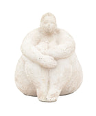 Cement Sitting Figure Ornament 1