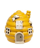 Ceramic Bee House Tea Light Holder