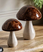 Ceramic Mushroom Ornaments