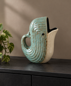 Ceramic Whale Water Jug 44
