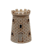 Ceramic Castle Turret Lighthouse Candleholder 2