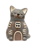 Ceramic Cat Candleholder