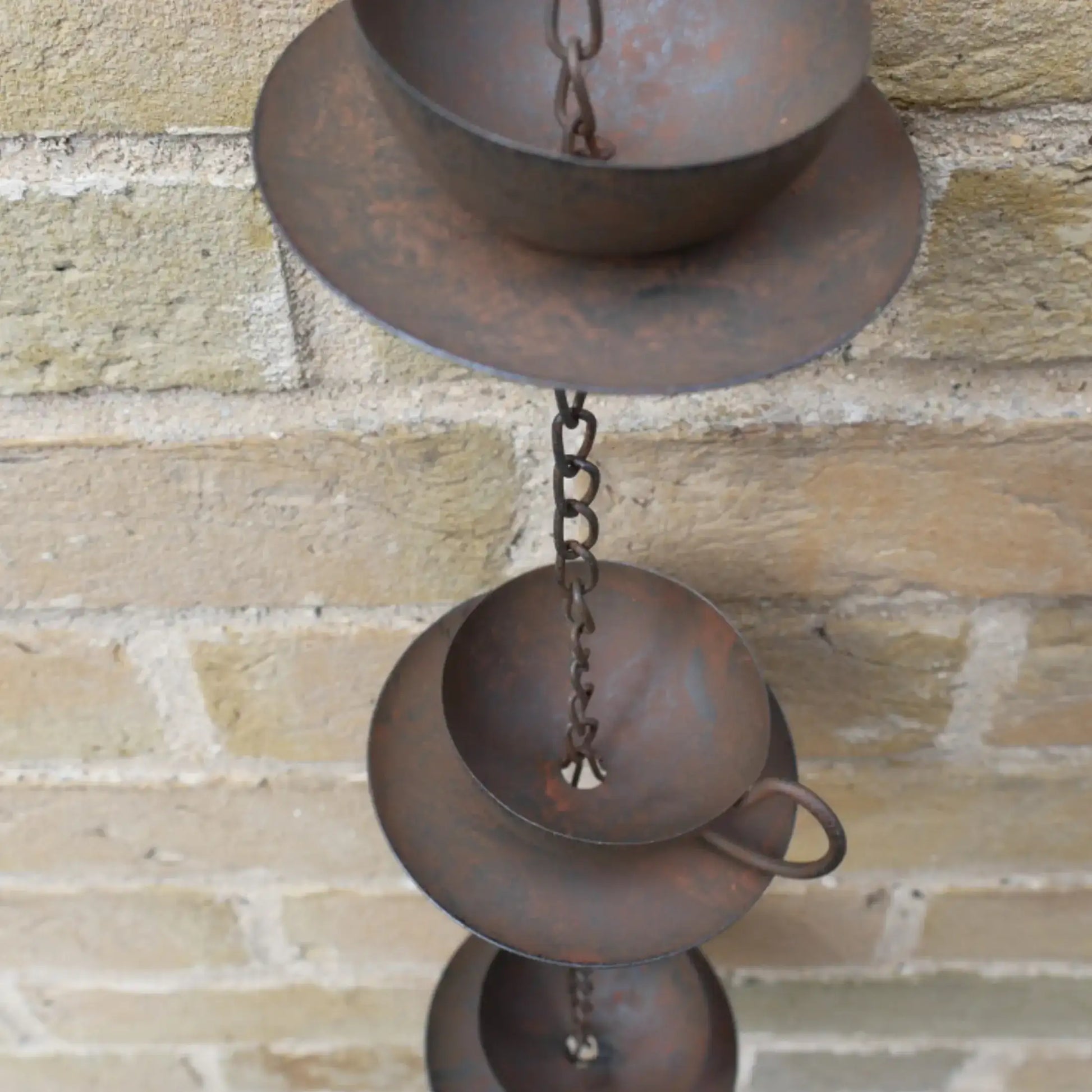 Charming Metal Teapot Rain Chain